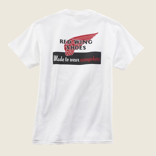 レッド ウィング(Red Wing) - コットン Tシャツ ホワイト JP83075